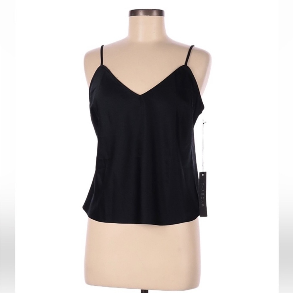 Carbon38 Black Crop Camisole Top